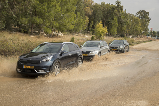 פיגו 3008, סקודה קארוק, קיה נירו